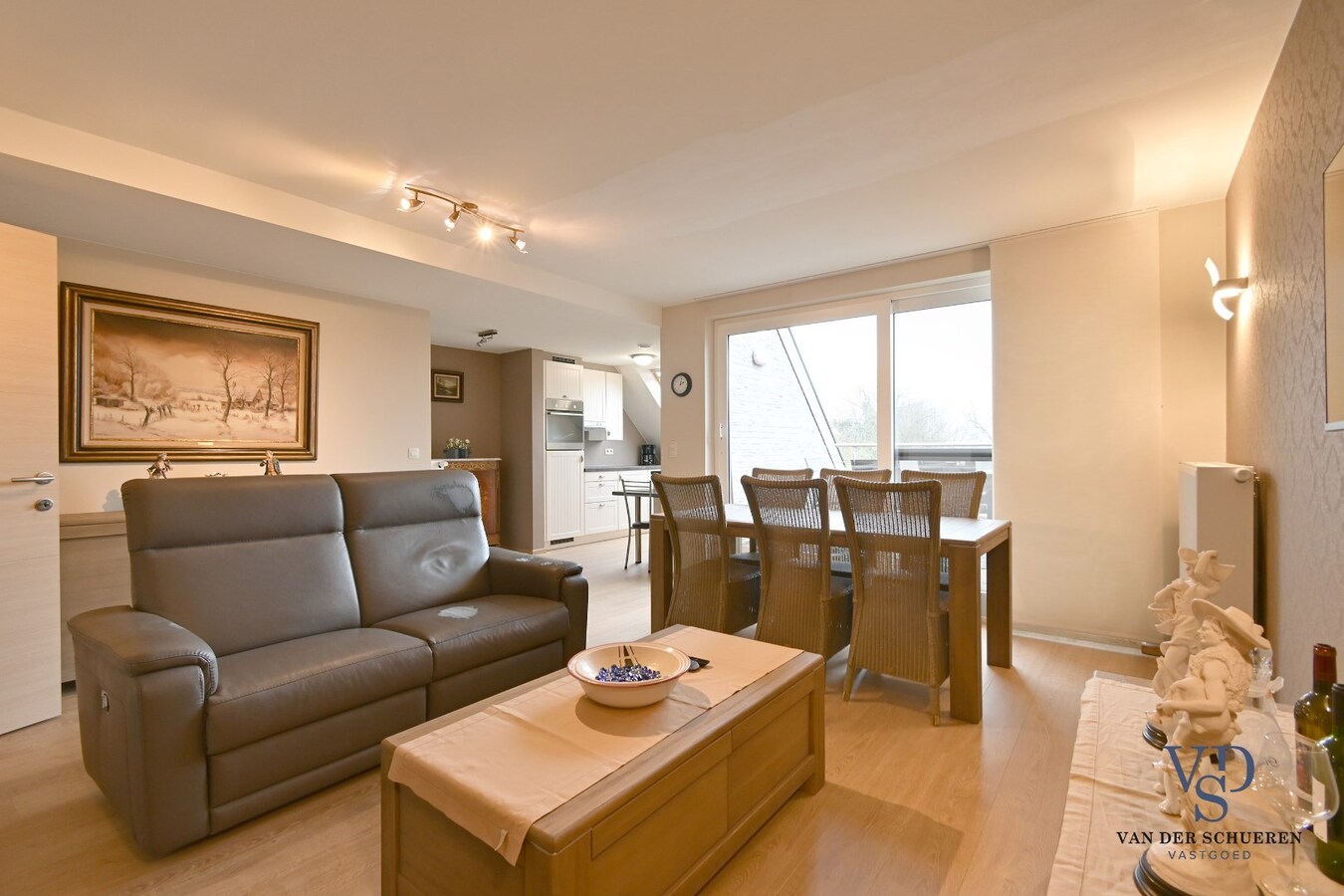 Goed gelegen appartement in centrum Asper 