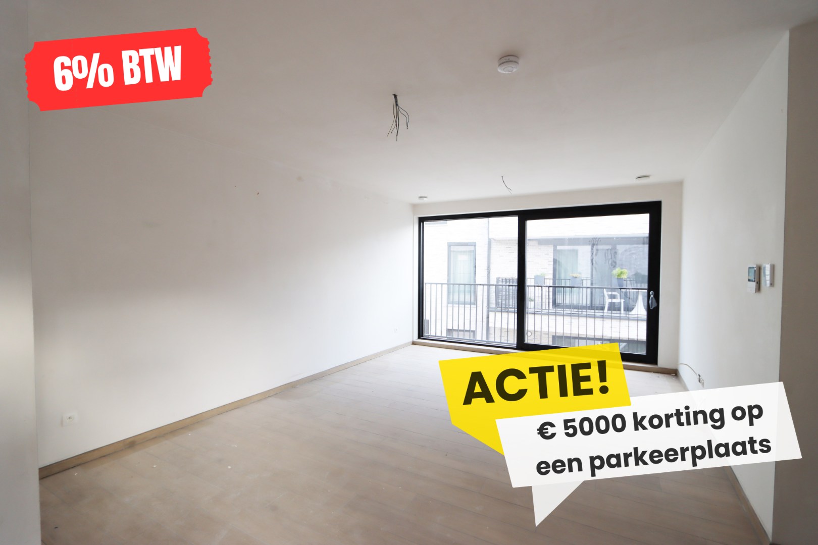 Appartement op de eerste verdieping 