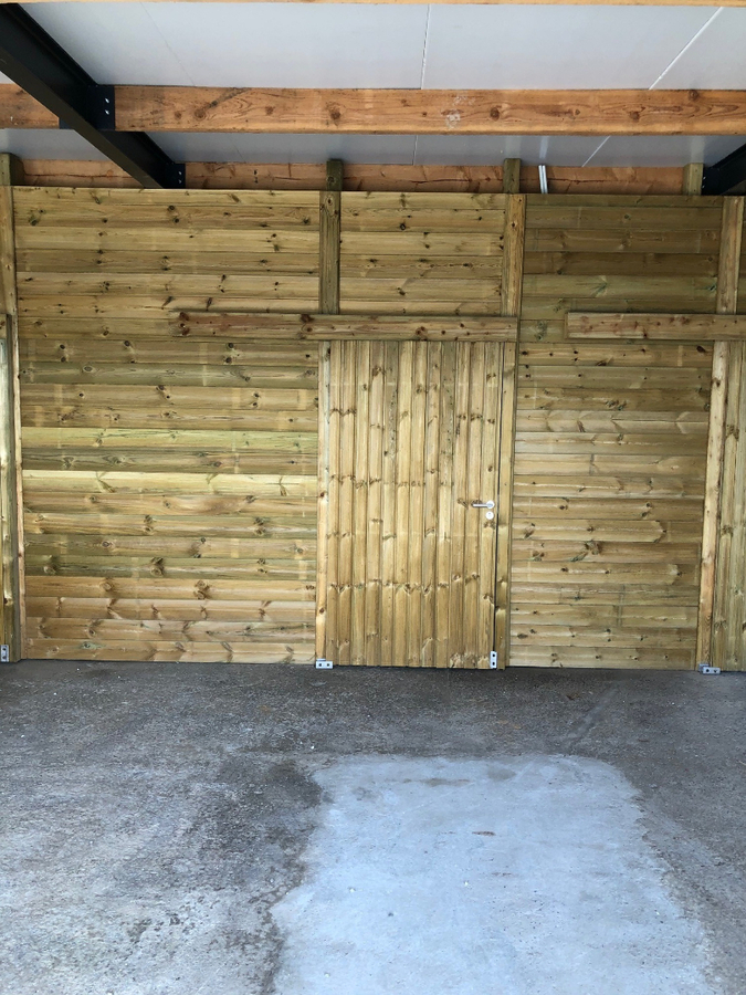 Carport - Gavere centrum. 