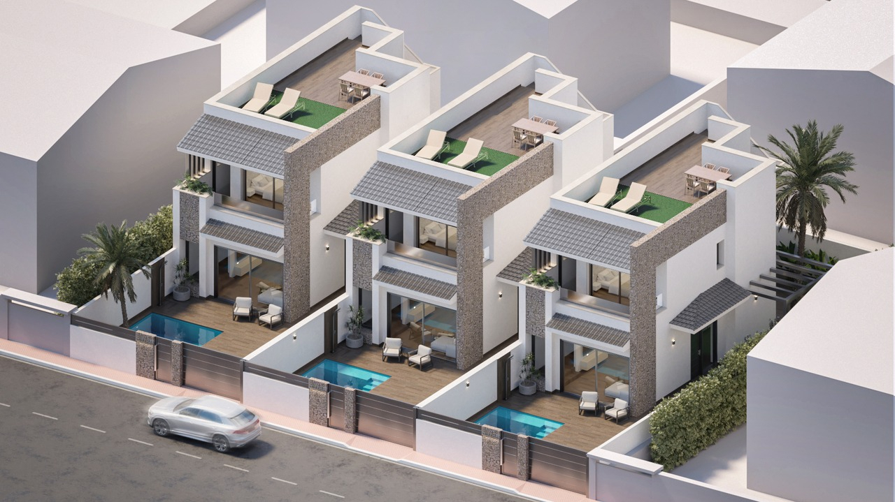 Villa met 3 slaapkamers te koop in San Pedro del Pinatar 