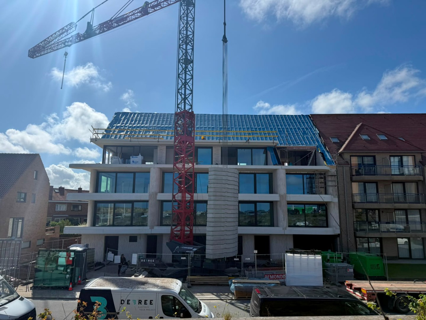 NIEUWBOUW 2/3 SLPK DUPLEX APP MET ZEEZICHT 
