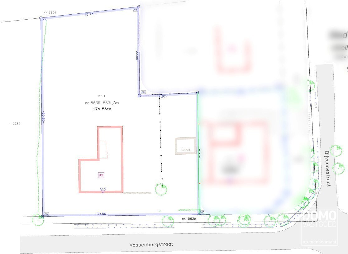 UNIEKE KANS: RUIME BOUWGROND VAN 17A55CA TE KOOP VOOR DE BOUW VAN JOUW LUXEWONING TE HASSELT 