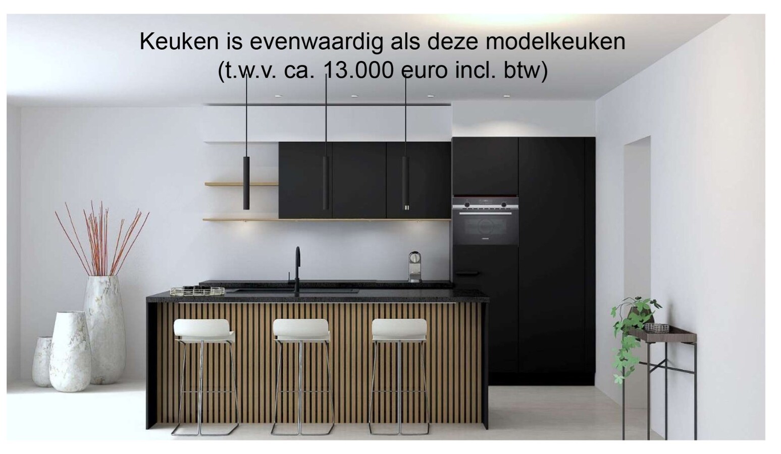 Nieuwbouw :  afgewerkte BEN-woning in hartje Stokkem. (Registratierechten) 