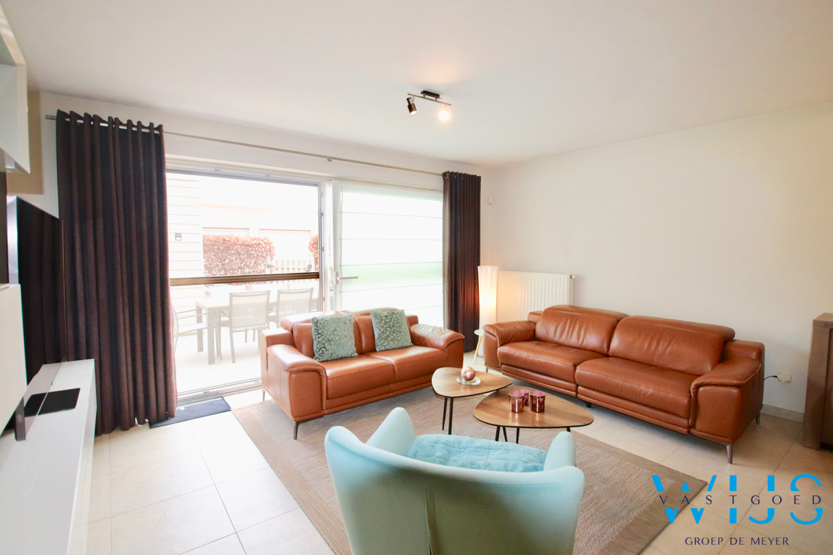 Instapklaar gelijkvloersappartement MET garage in hartje Ertvelde! 