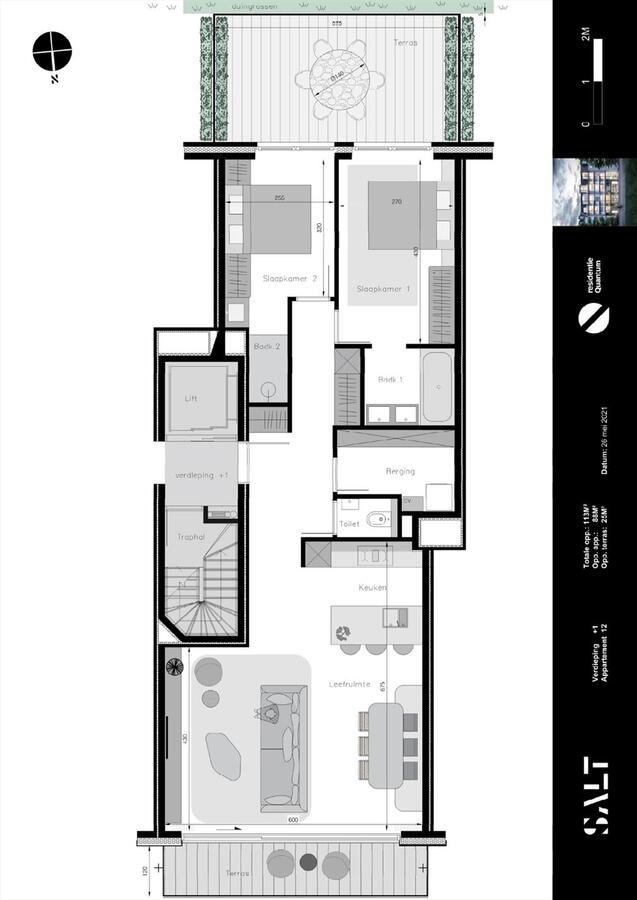 Nieuwbouwappartement in res. "Quantum" - Heist 