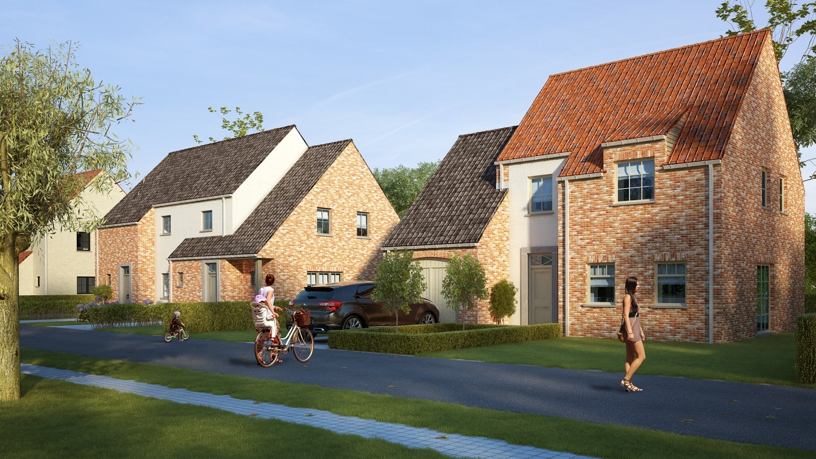 Mooi gelegen stuk bouwgrond voor open bebouwing zonder bouwverplichting. 