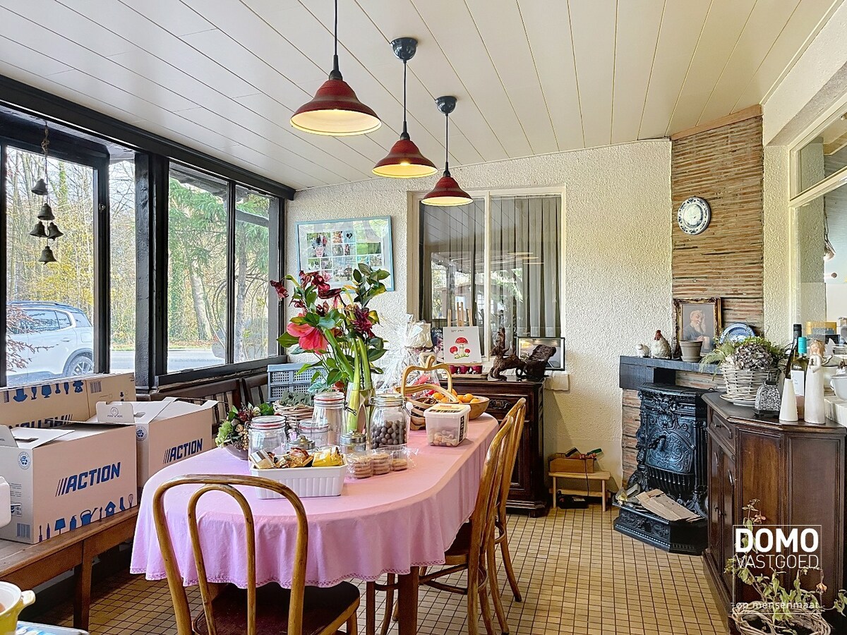 Halfopen bebouwing met tuin te Herk-de-Stad 