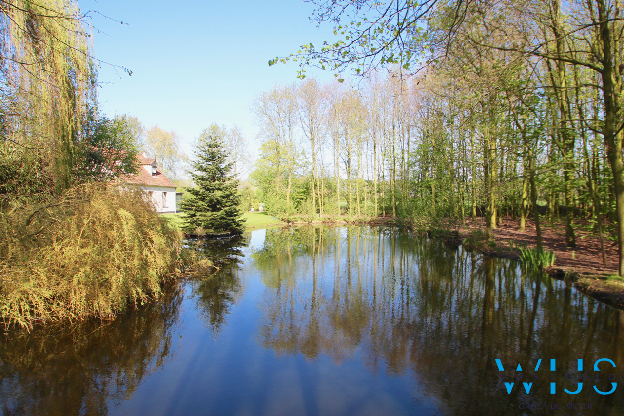 Fenomenaal gelegen Hoeve met bijgebouwen te Assenede ! 