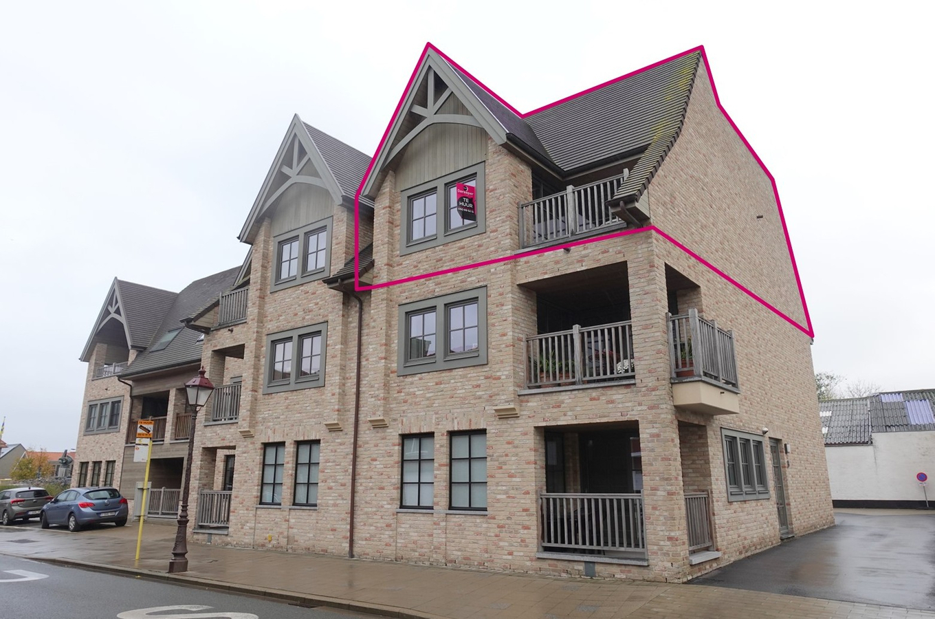 Appartement met garage te Westkerke 