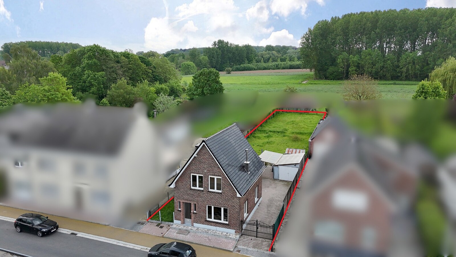 Charmante woning te Landskouter. 