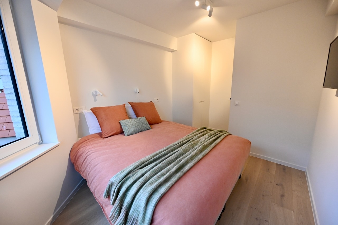 Recent appartement gelegen nabij het Rubensplein op wandelafstand van het strand. Momenteel in afwerking. 