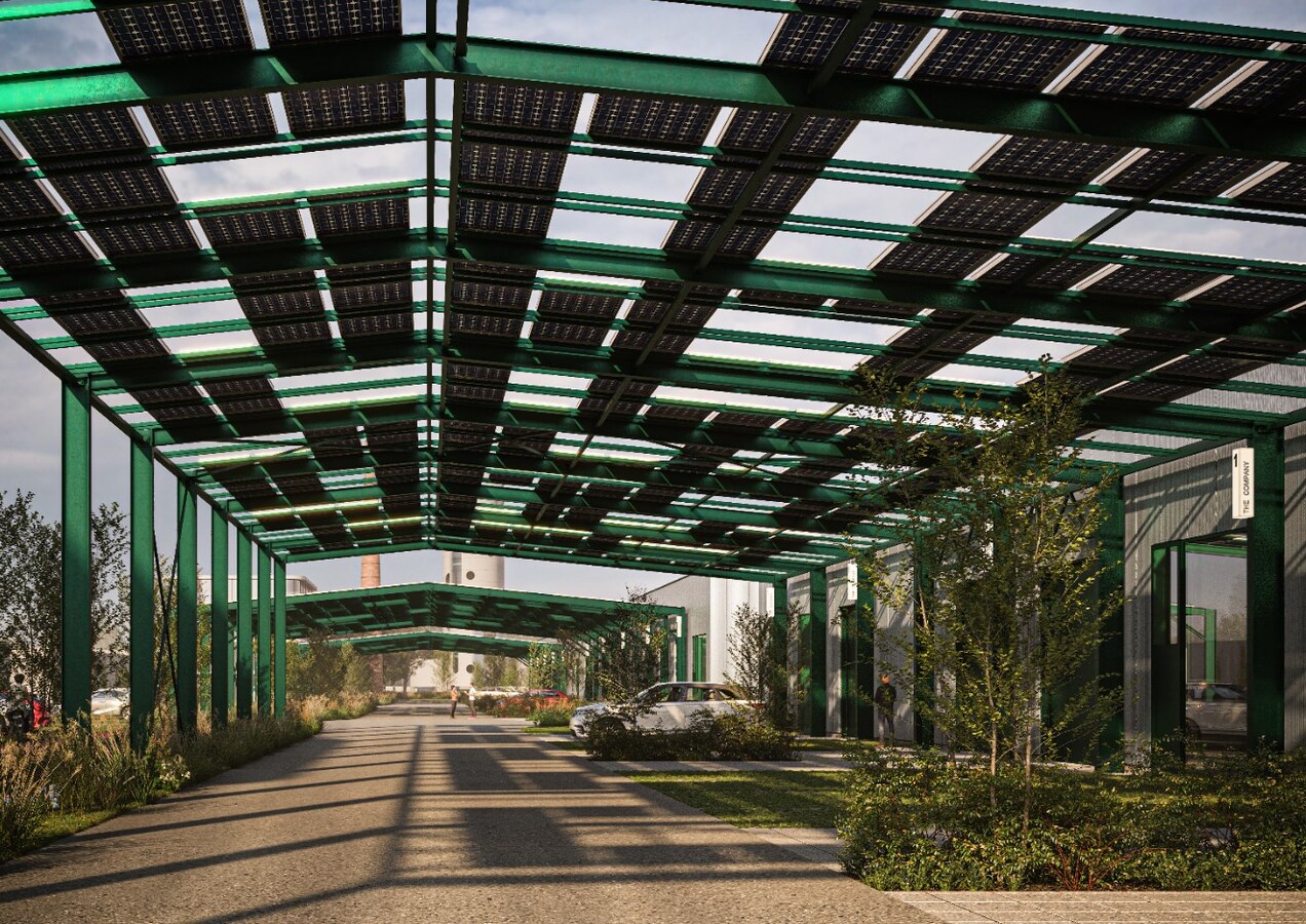 THE SHEDS - CENTRAAL GELEGEN KMO-UNITS TE HASSELT 