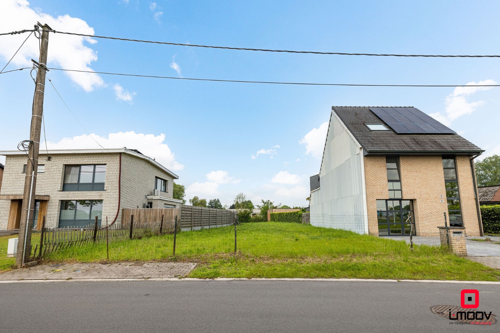Bouwgrond 455 m² voor halfopen bebouwing op rustige ligging in Laarne 