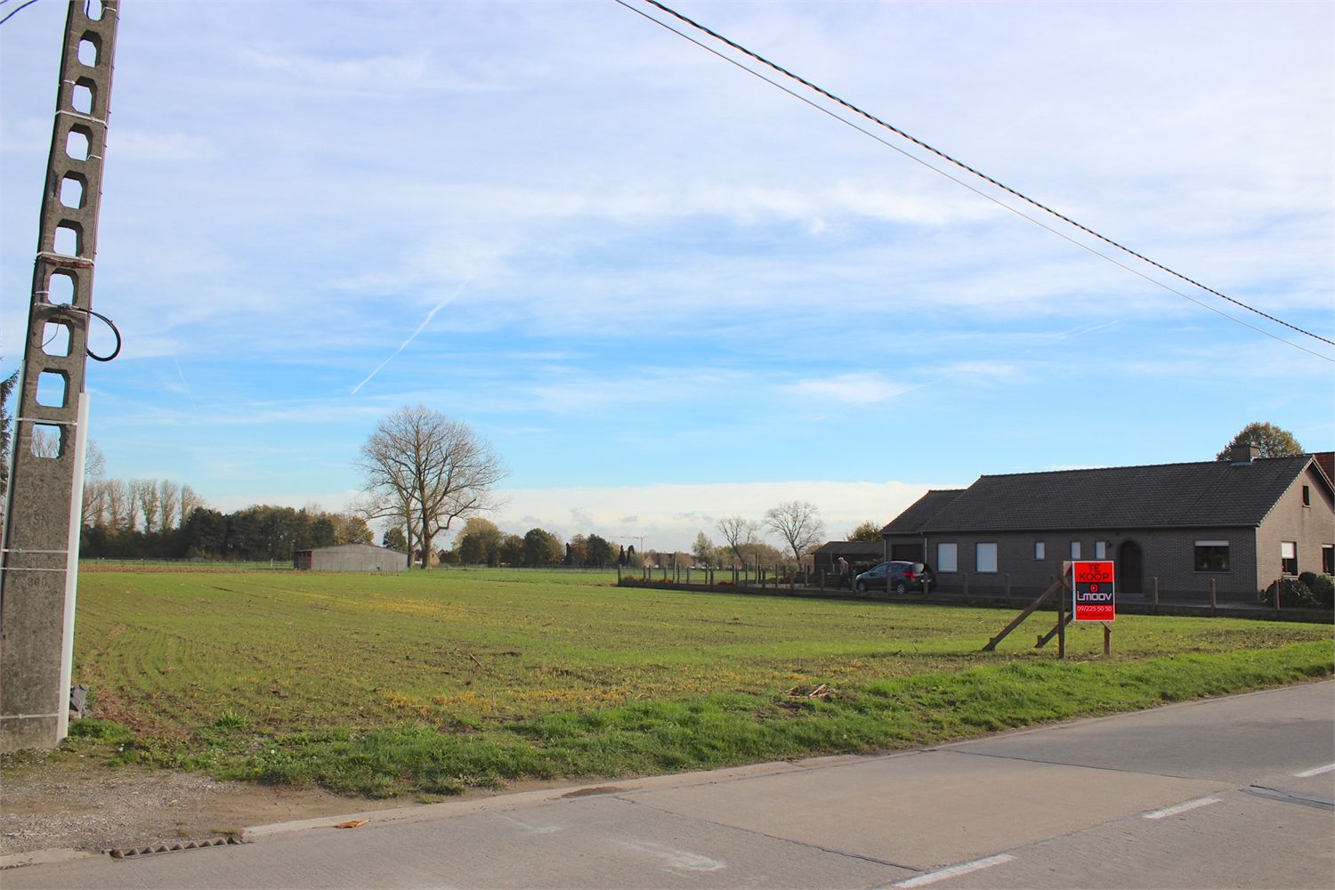 Prachtig perceel bouwgrond te Kruishoutem 