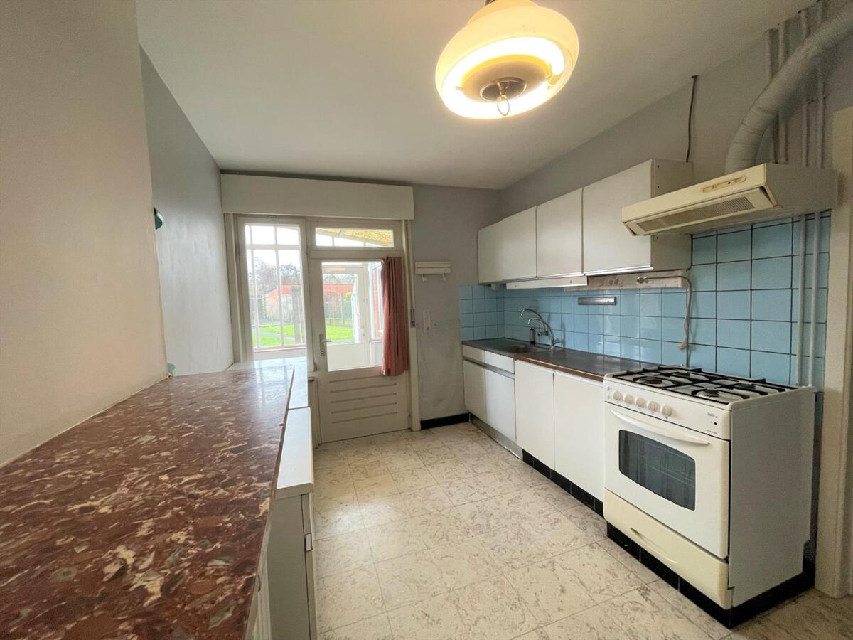 Woning met 2 slaapkamers en diepe tuin te Koekelare 