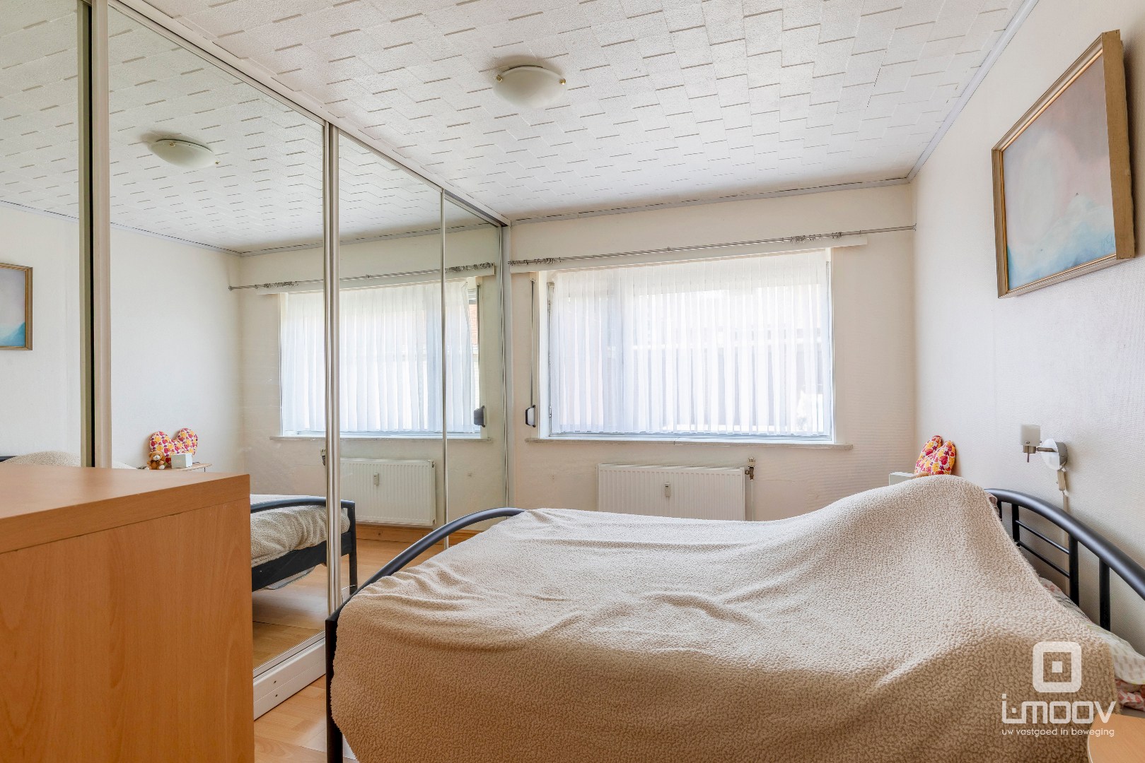 Appartement met 2 slaapkamers, optie garage en zicht op het water in Gent 