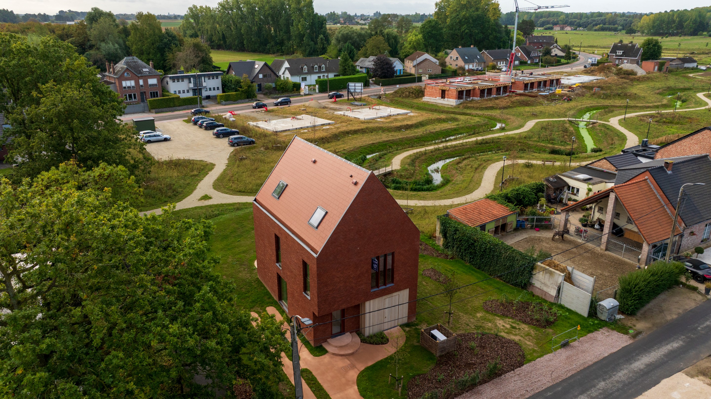 Nieuwbouw open bebouwing met 5 slaapkamers 