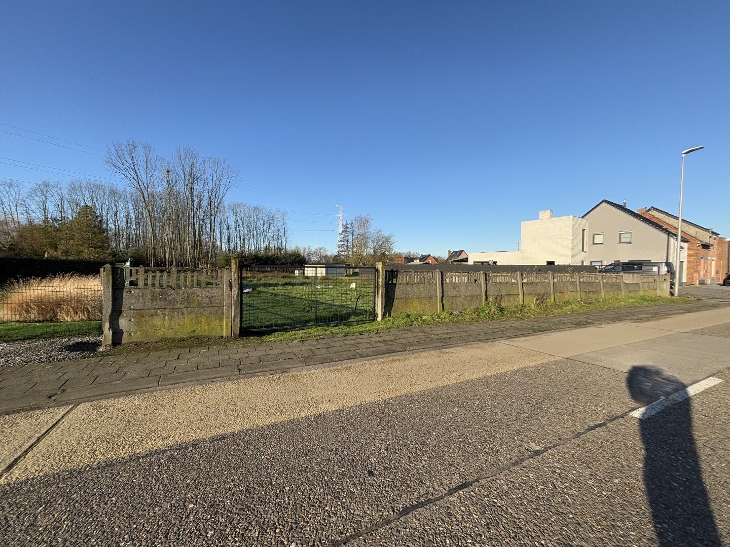 Bouwgrond van 8a 69ca voor halfopen bebouwing in Ham 