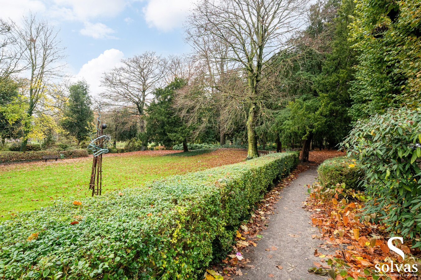 Charmante bel-etage met prachtig uitzicht op het Park van Maldegem 