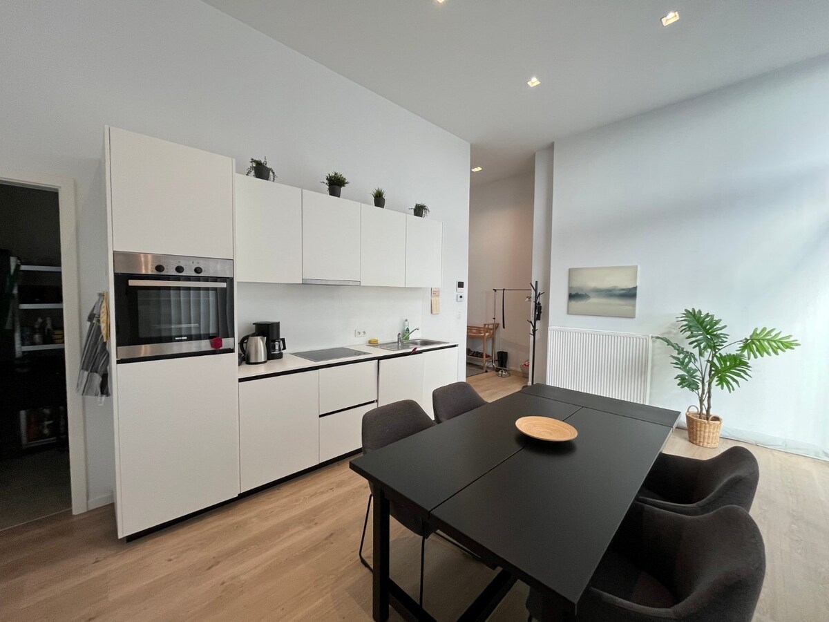 Hoogwaardig dakappartement met terras. 