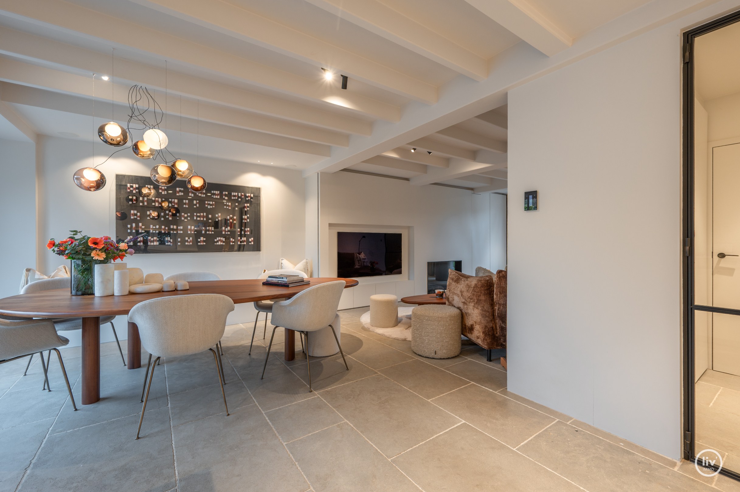 Exclusieve koppelvilla met verfijnde afwerking op toplocatie in het Zoute 