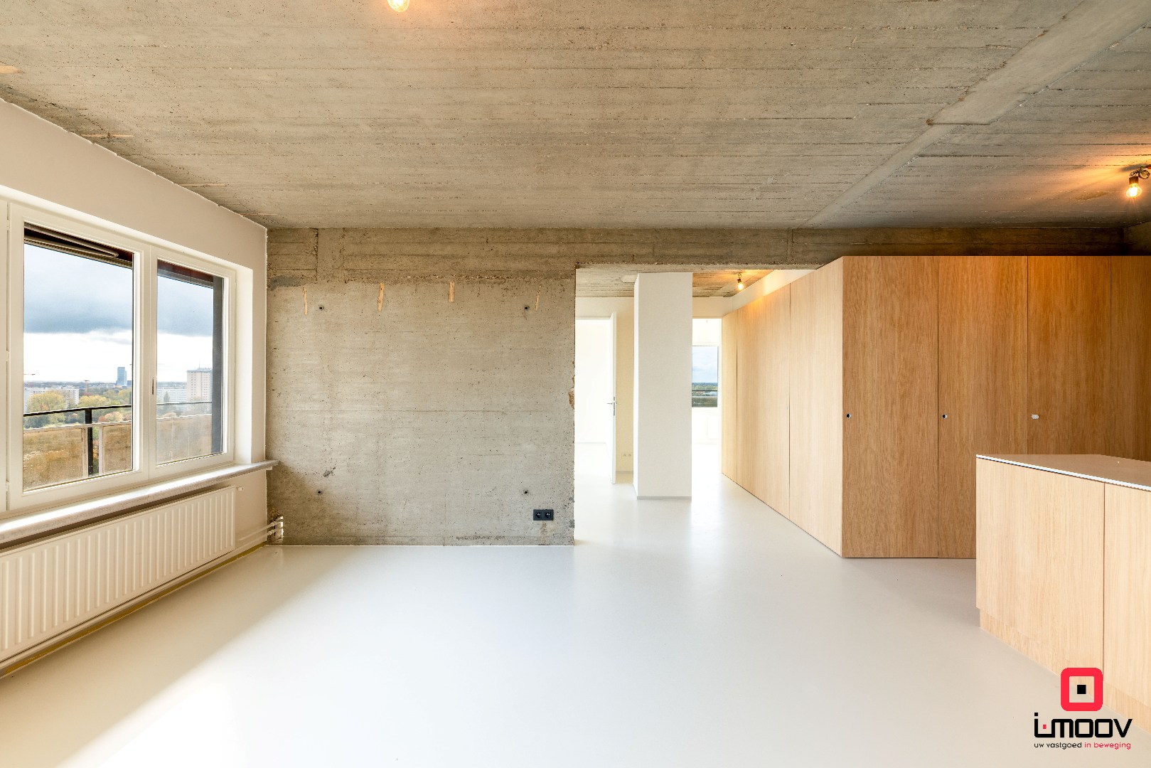 Uniek appartement te huur met twee terrassen en adembenemend uitzicht over de torens van Gent 