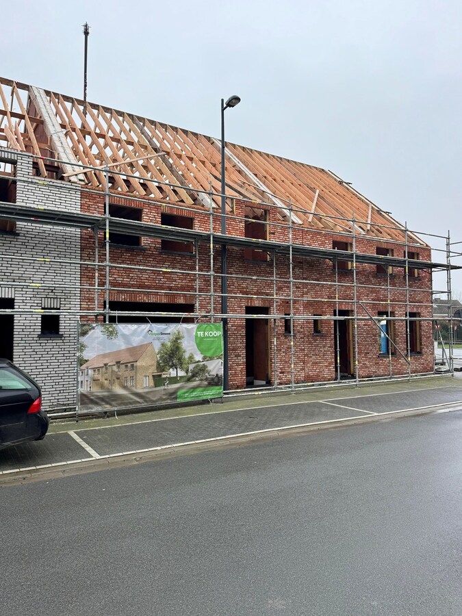 Nieuwbouwwoning met 3 slaapkamers en tuin te Koekelare 