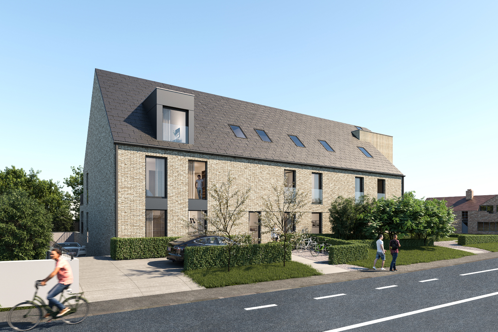 RESIDENTIE CRONOS - 10 KWALITEITSVOLLE APPARTEMENTEN + PENTHOUSES 