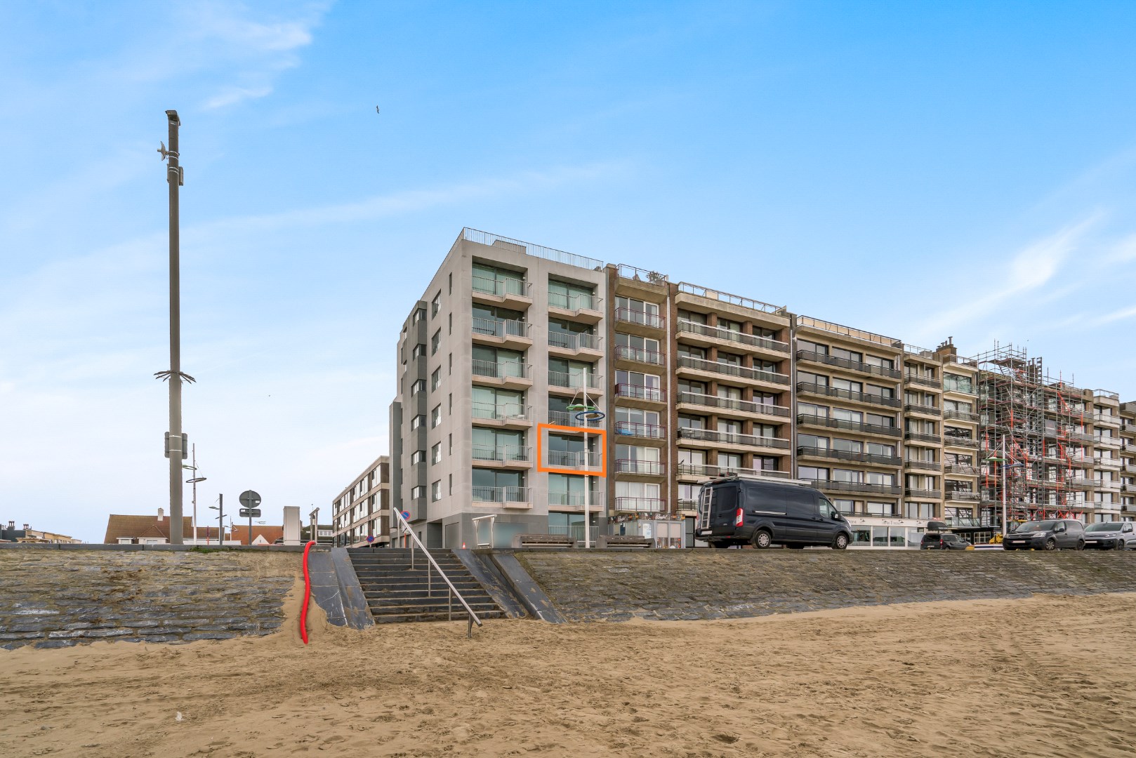 Kwalitatief appartement met 2 slaapkamers 