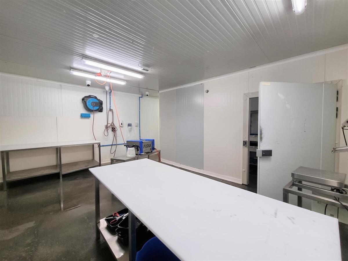 Atelier voor de verwerking/opslag van voeding - Zeebrugge 