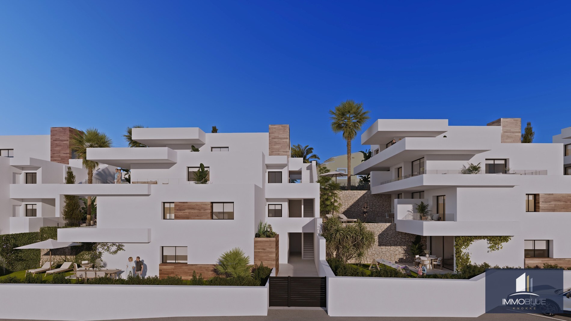 Appartement avec jardin situé dans le nouveau projet résidentiel Montecala Gardens à Benitachell. 