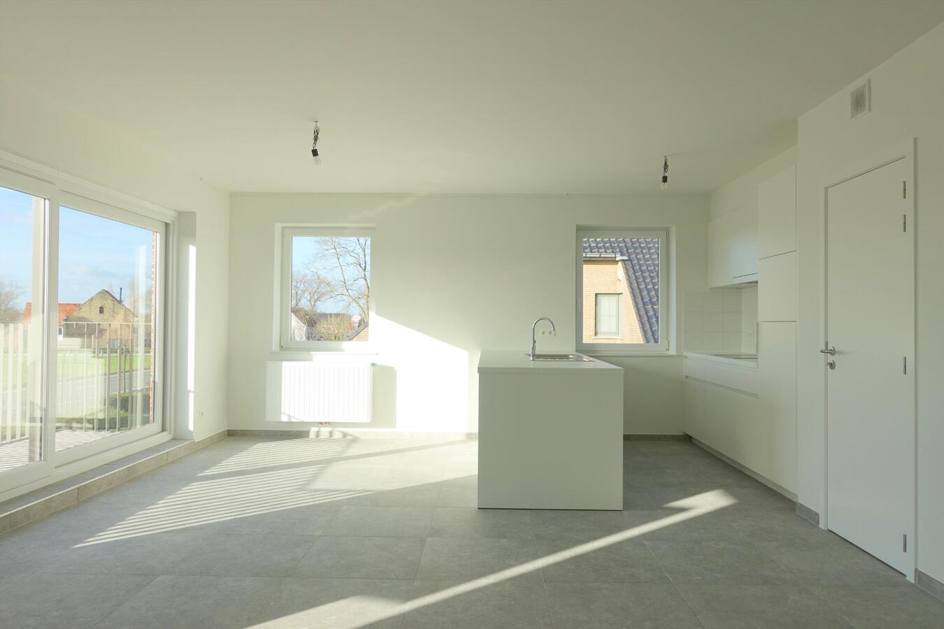 Nieuwbouwappartement met garagebox 