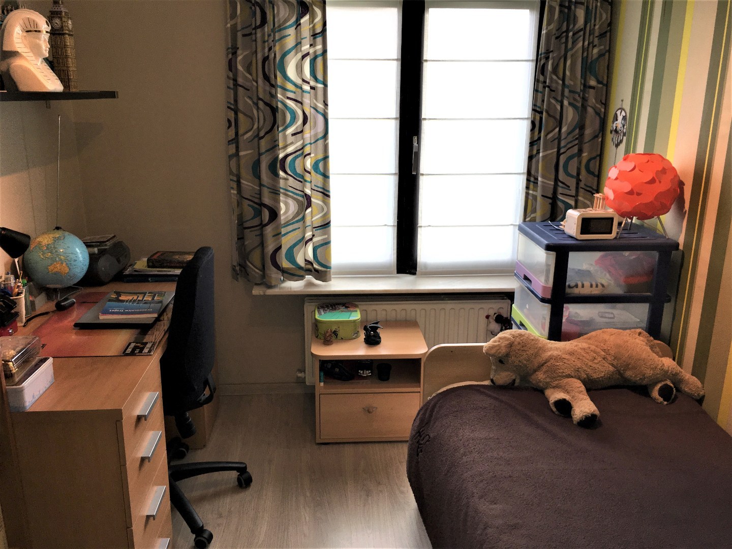 Gelijkvloerse woning met garage en tuin op 610m² 