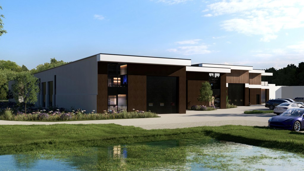 Nieuwbouw magazijnen te koop in Bizzpark Doornzele