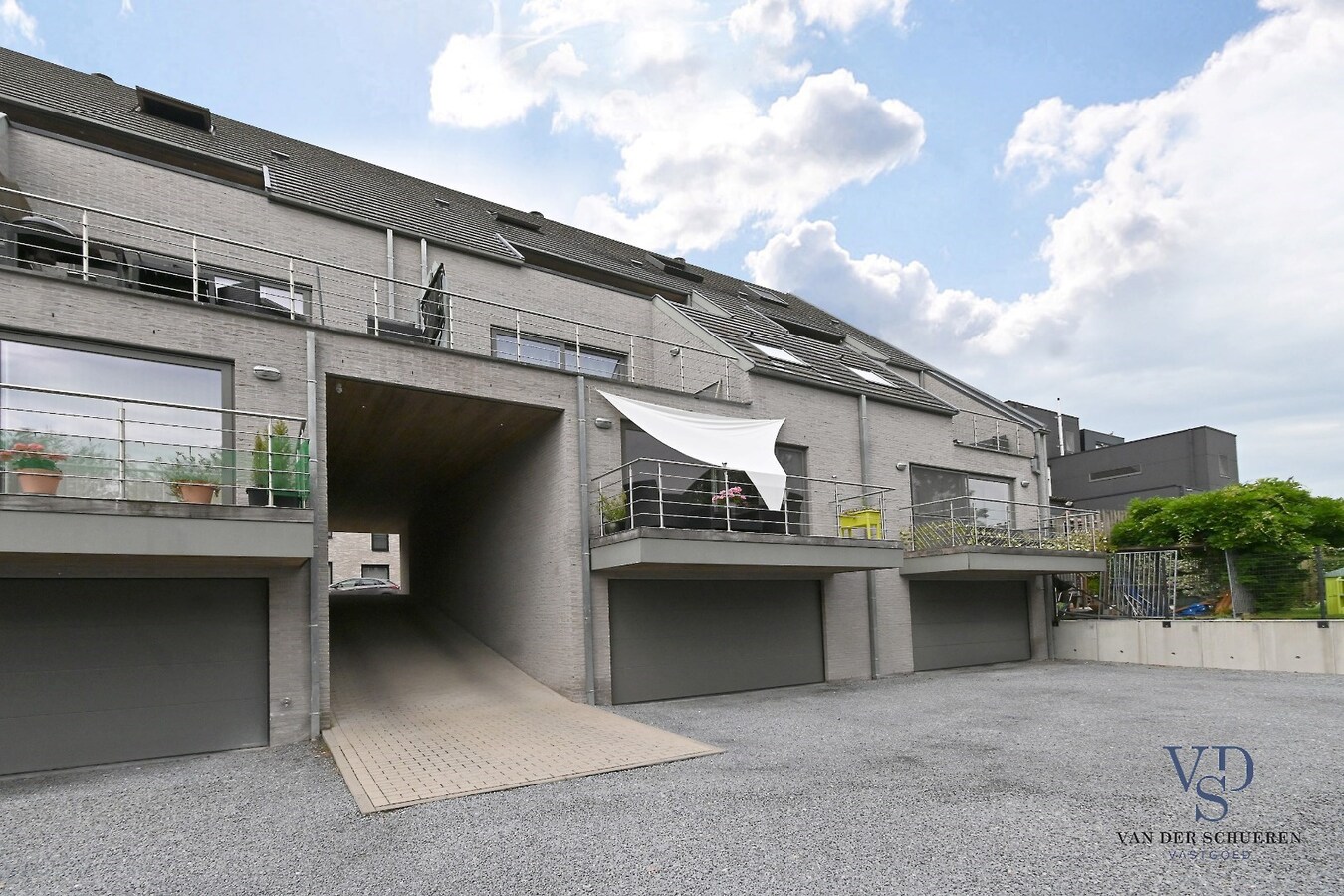 Aangenaam appartement in centrum Asper. 