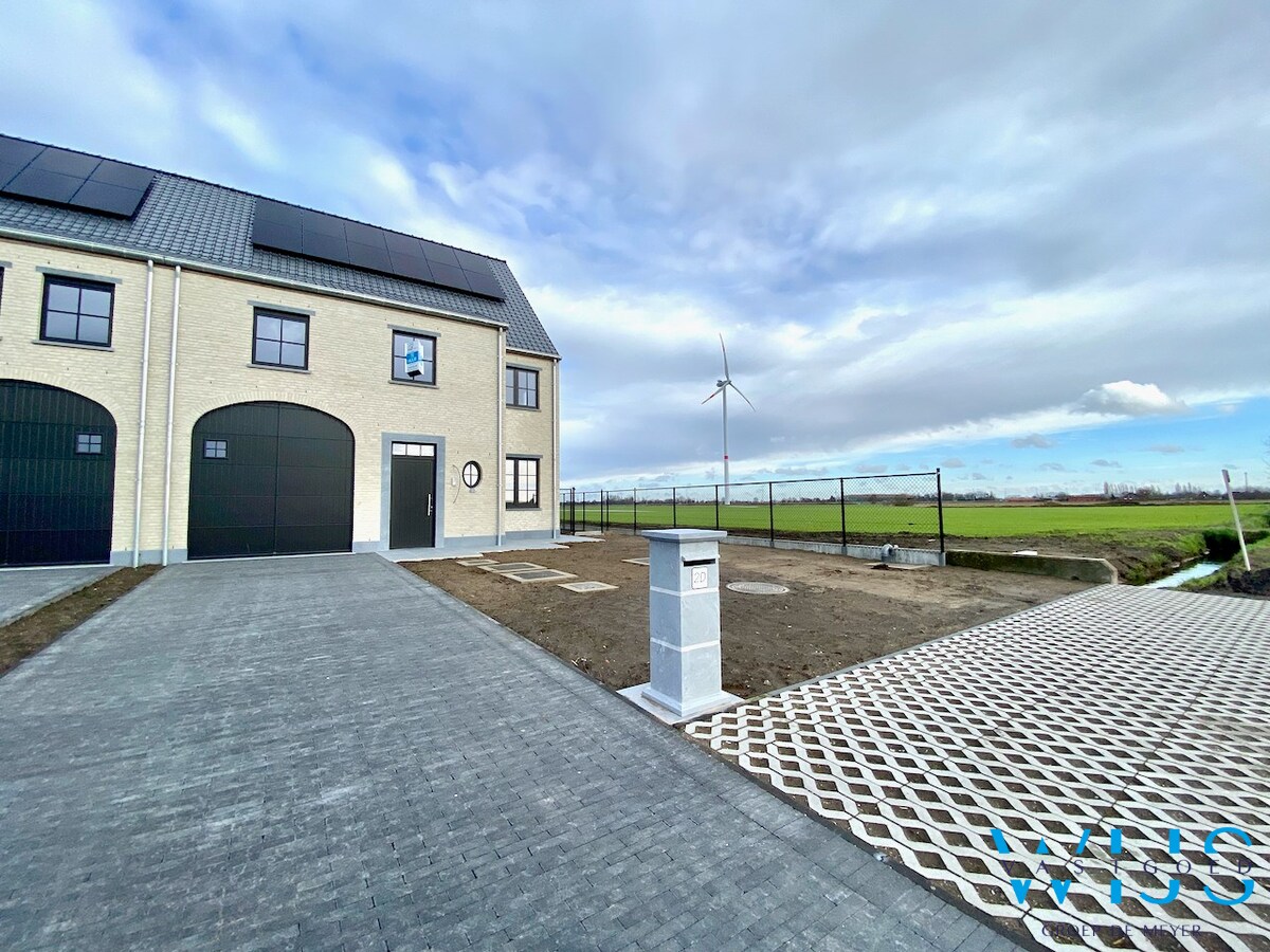 Zeer ruime nieuwbouw op 510m² te ASSENEDE/BASSEVELDE! 