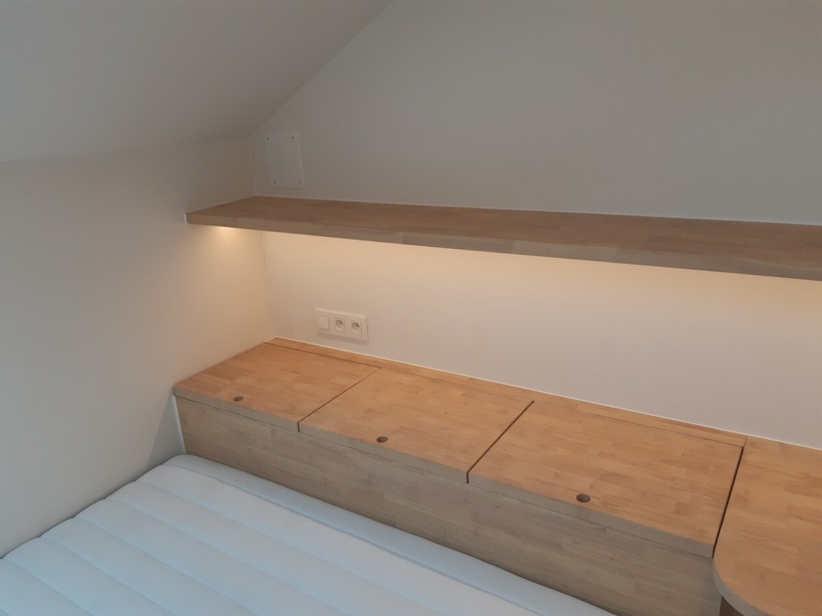 Stijlvol triplex-appartement. 