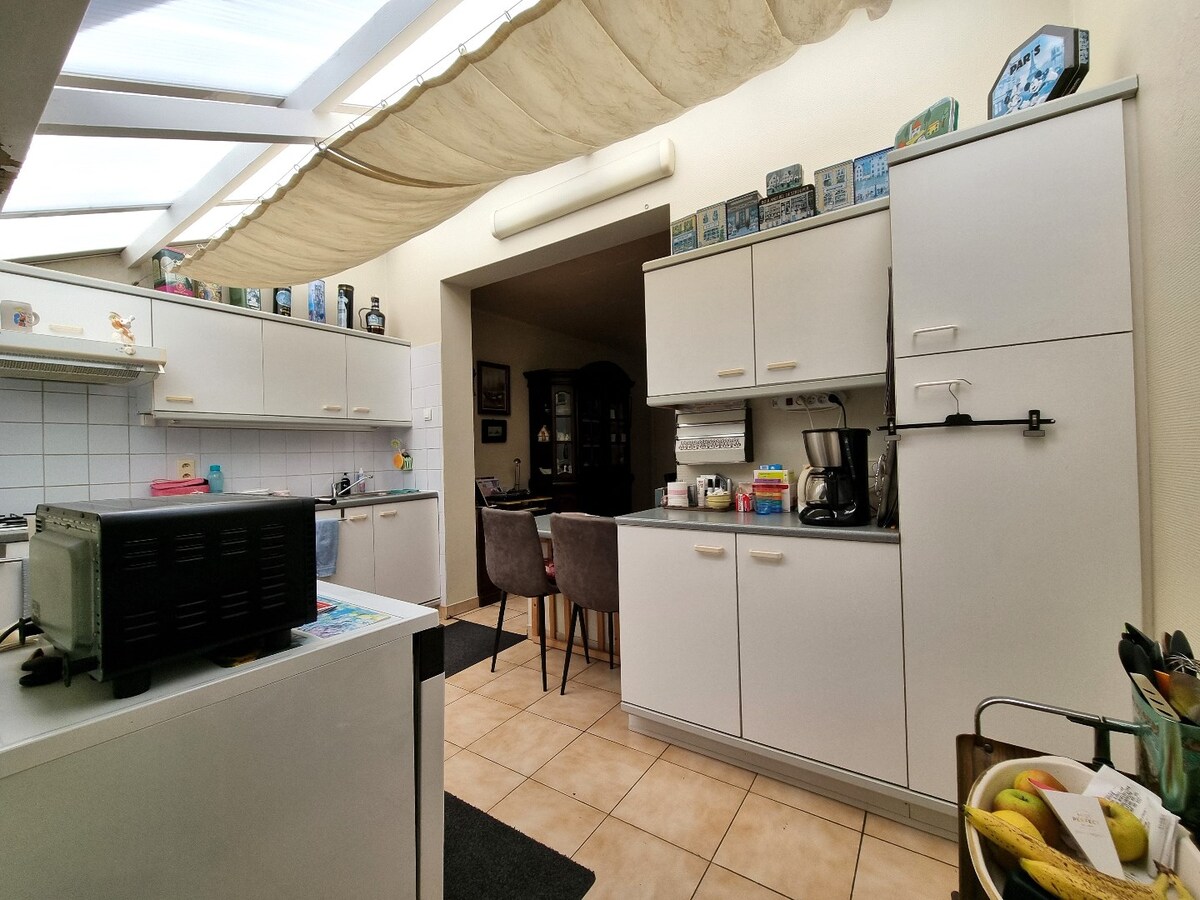 Centraal gelegen woning met leuke tuin te Knokke 