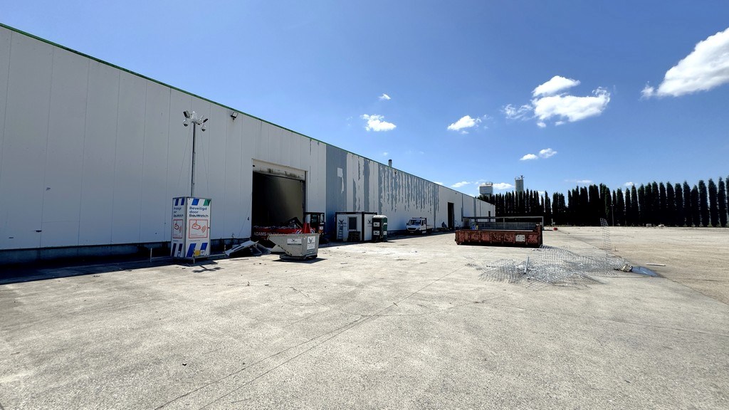 Loodsen met buitenopslag te huur in Rumst