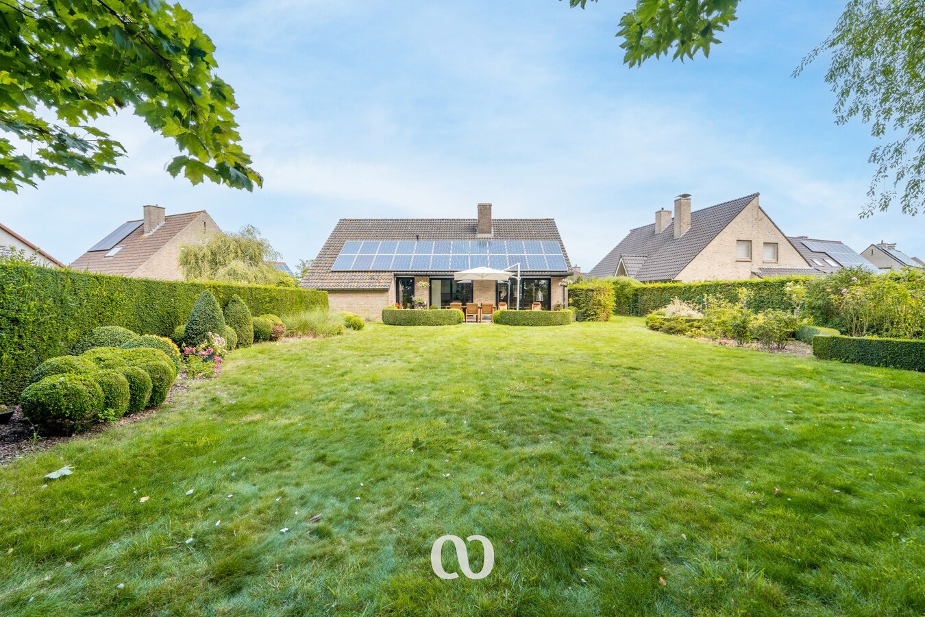 Rustig gelegen gezinswoning met grote tuin in Oudenaarde 