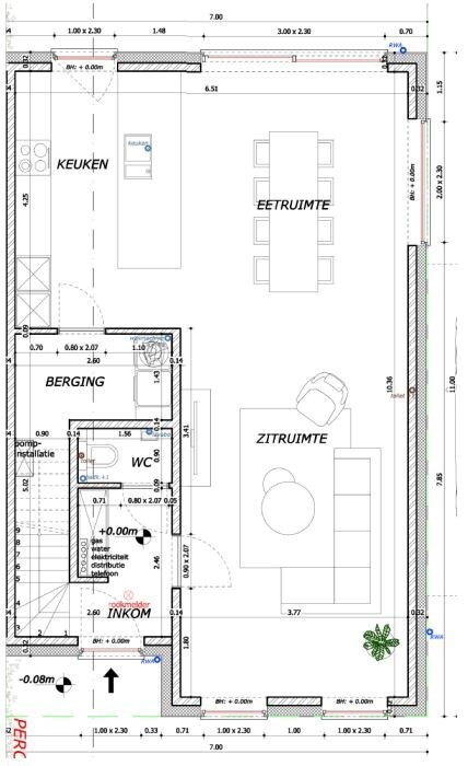 Halfopen nieuwbouwwoning met 3 slaapkamers te Koekelare 
