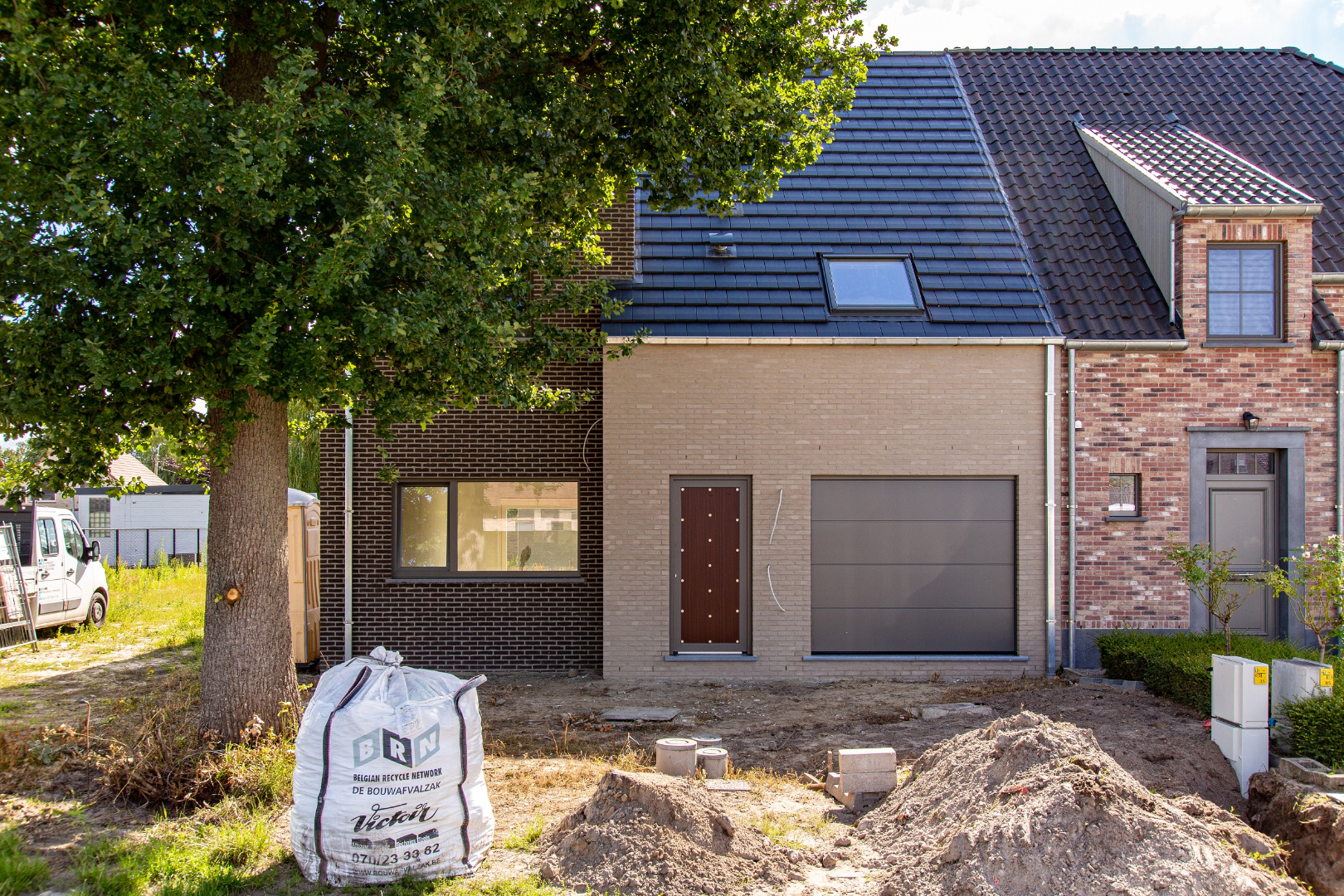 Nieuwbouw gezinswoning  4 slpks, garage en tuin te Maldegem 
