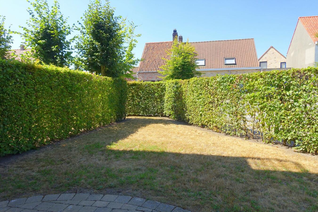 Gelijkvloers appartement met zonnige tuin 