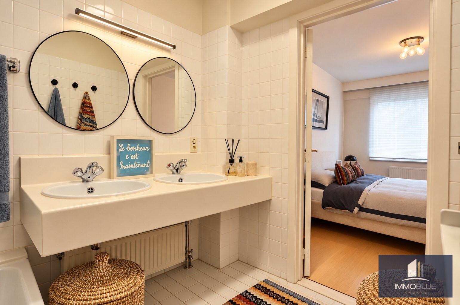 Zeer lichtrijk en instapklaar zuidgericht appartement met open zicht. 