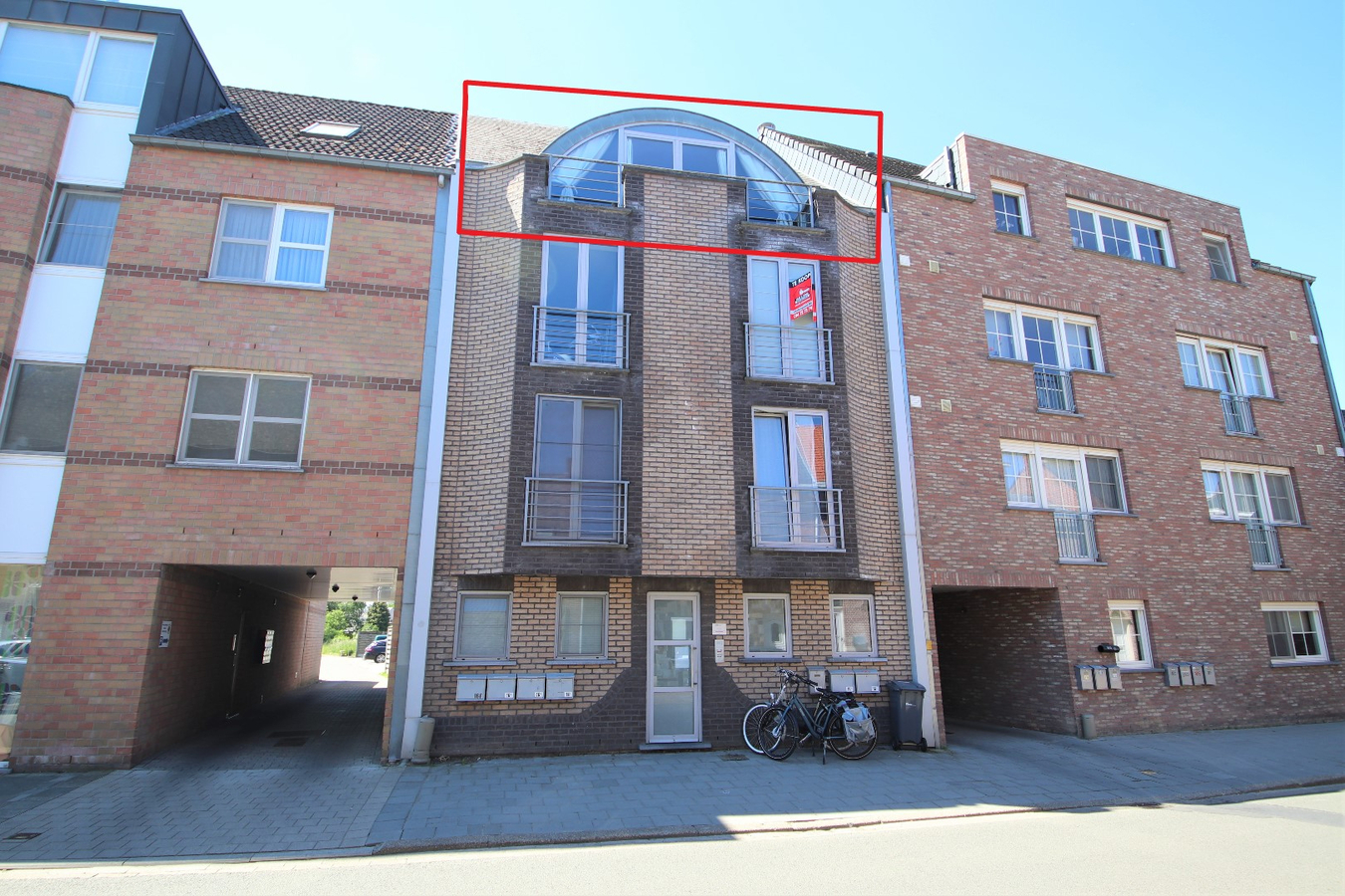 Verkocht dak appartement - Geel