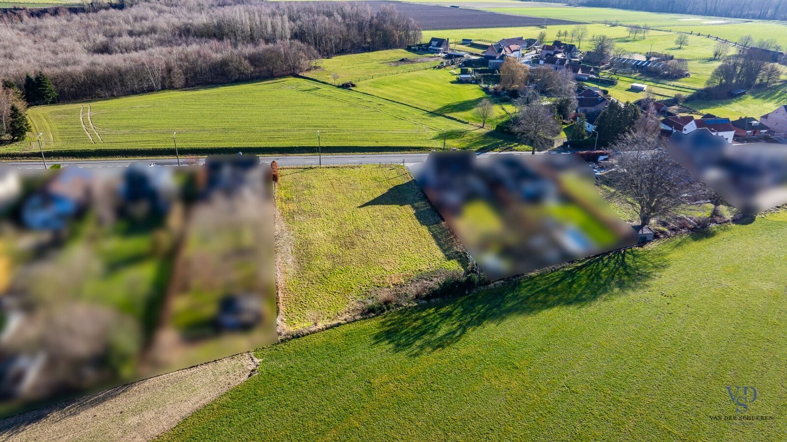 Uitzonderlijke bouwgrond voor open bebouwing. 