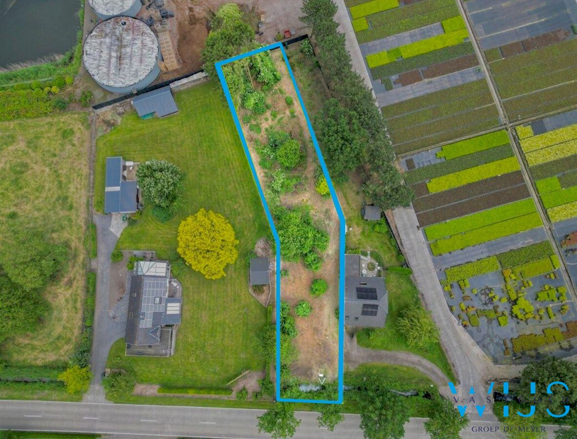 Bouwgrond van 1.129 m2 te koop! 