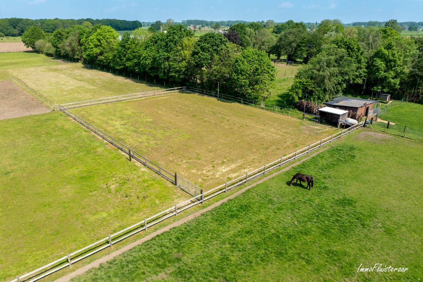 Idyllische langgevelhoeve met stalgebouw op ca. 16.473 m² te Lier    BEZOEKDAG OP AFSPRAAK ZATERDAG 20 JUNI 10U-14U 