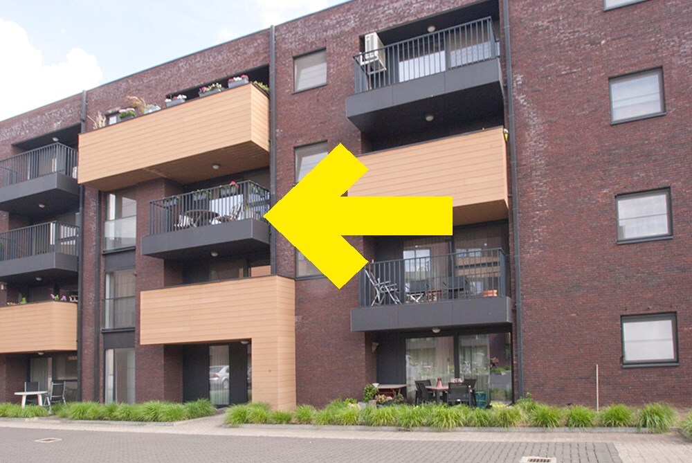 Appartement met lift - 2 slpks + 2 terrassen 