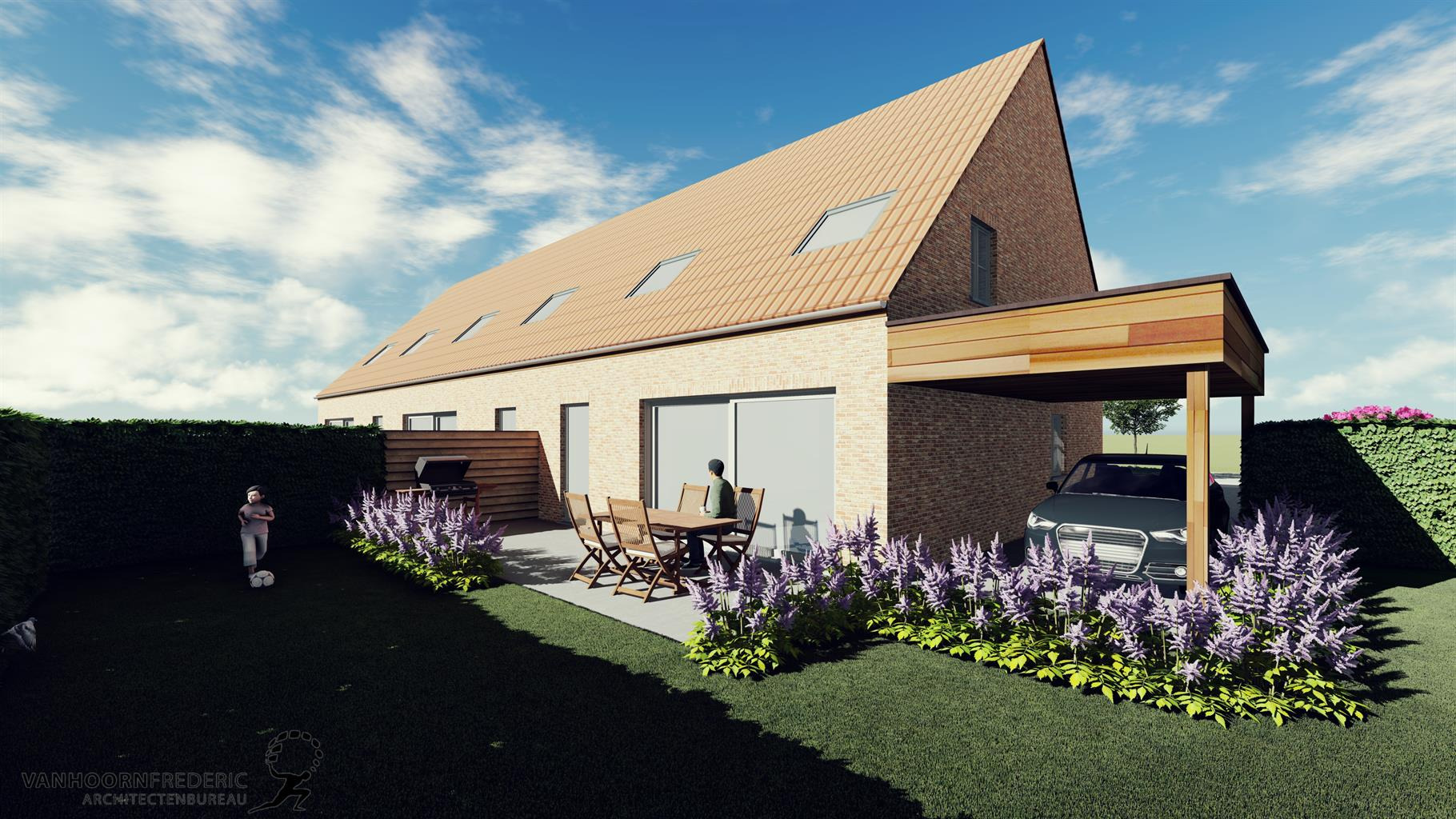 Nieuw kleinschalig verkaveling met 8 woningen rustige gelegen te Koksijde. 